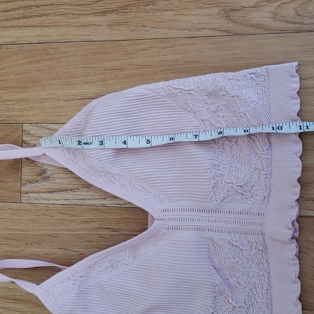 Free People Long Line Bralette Crop Top - Picture 4 of 6